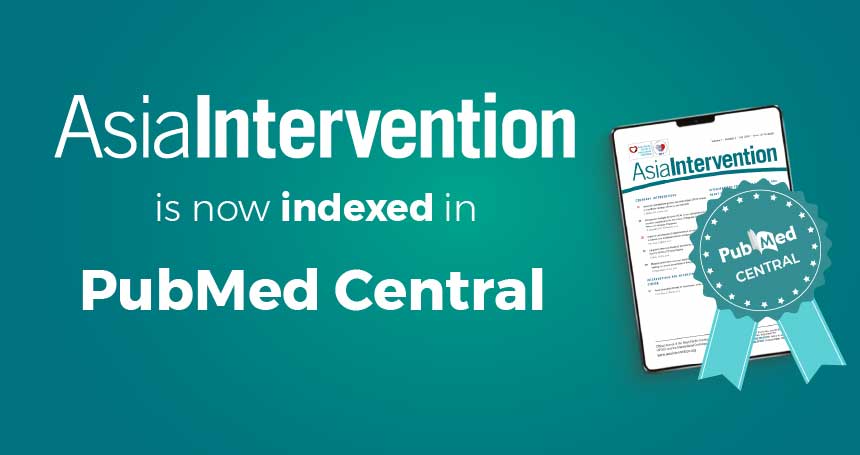 AsiaIntervention is now indexed in PubMed Central