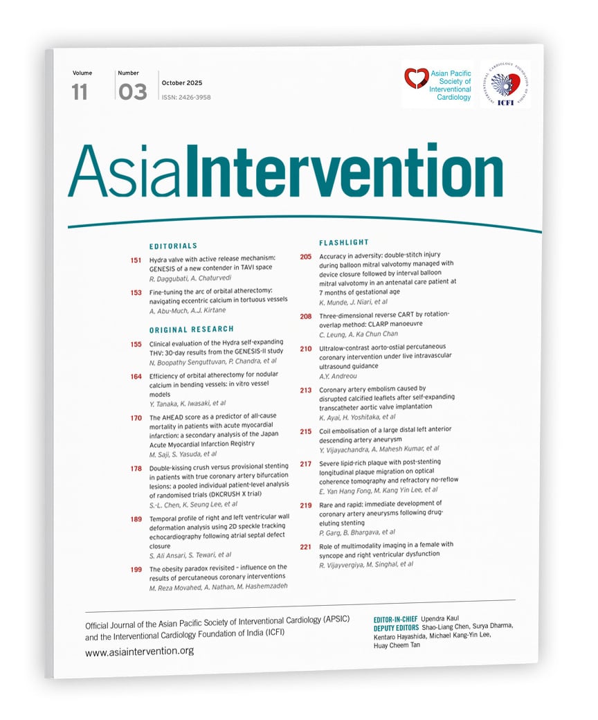 AsiaIntervention - New Issue October 2025